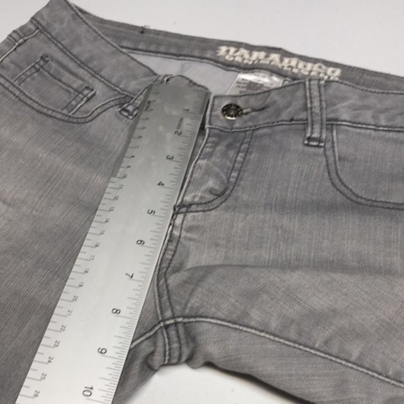 LIKE NEW PARASUCO GRAY STRAIGHT JEANS 29x31 😎 - Picture 7 of 12